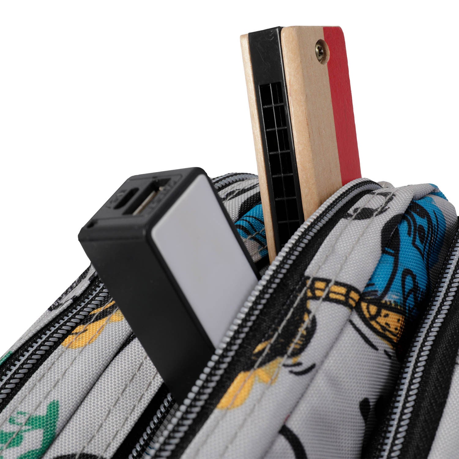Estuche escolar dos compartimentos - Plastilina