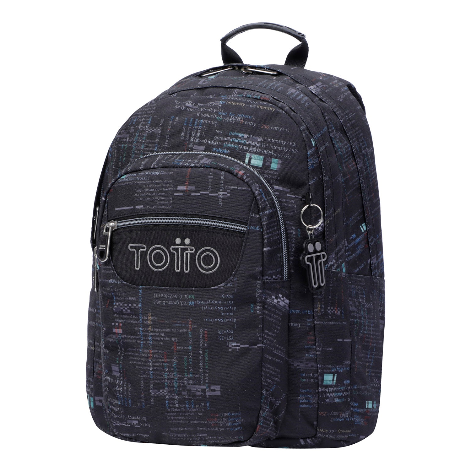 Mochila escolar morado cebra - Lápiz