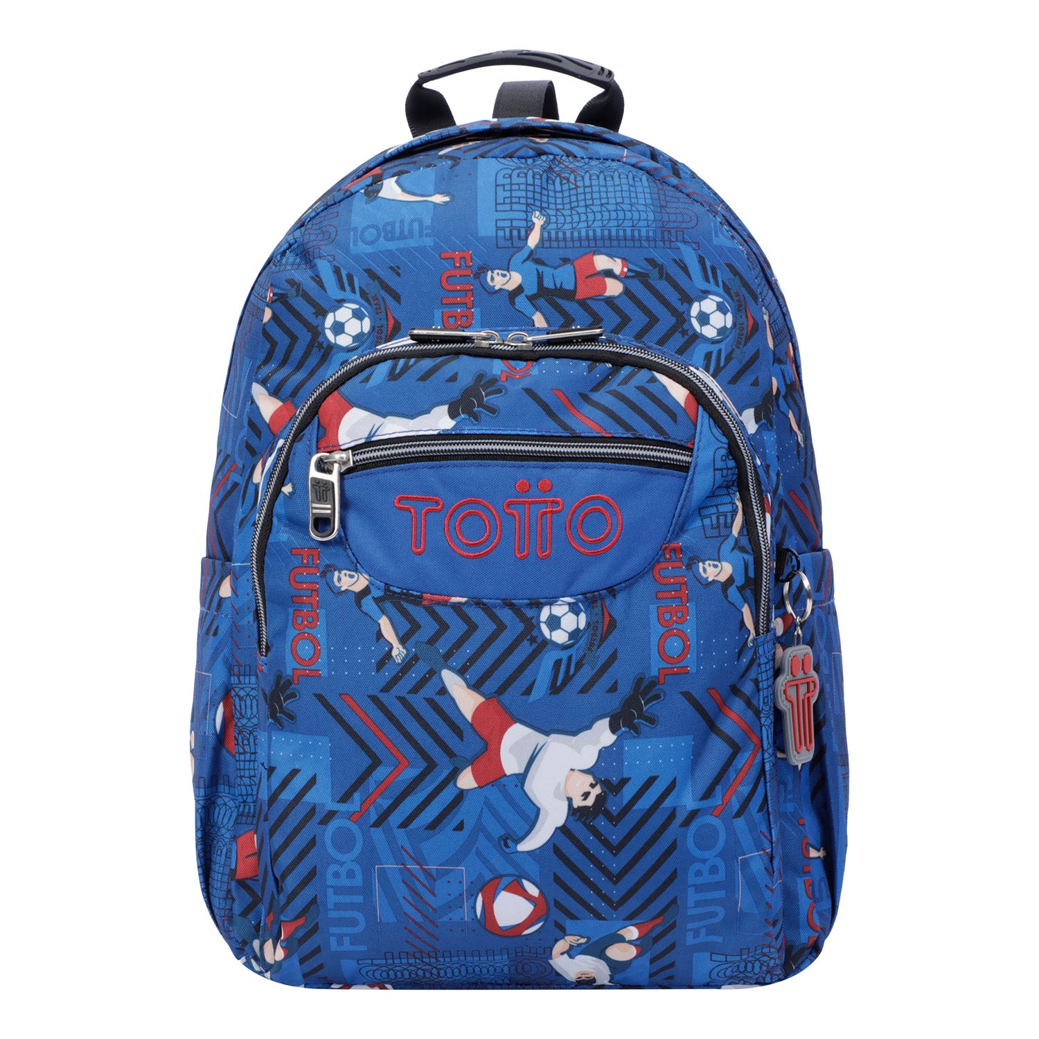 Mochila escolar adaptable a carro morado cebra - Acuareles