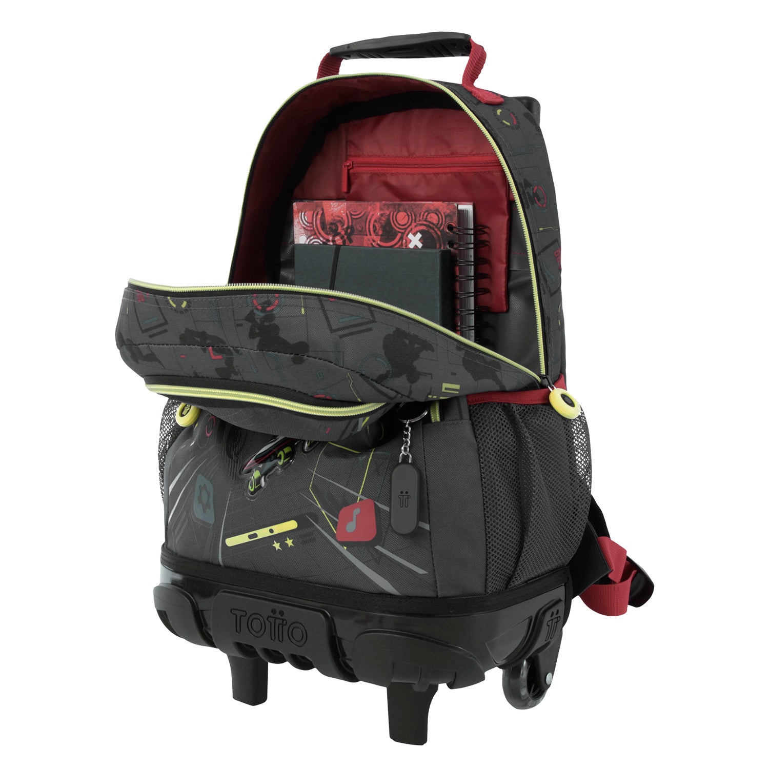 Mochila escolar mediana ruedas - Muska