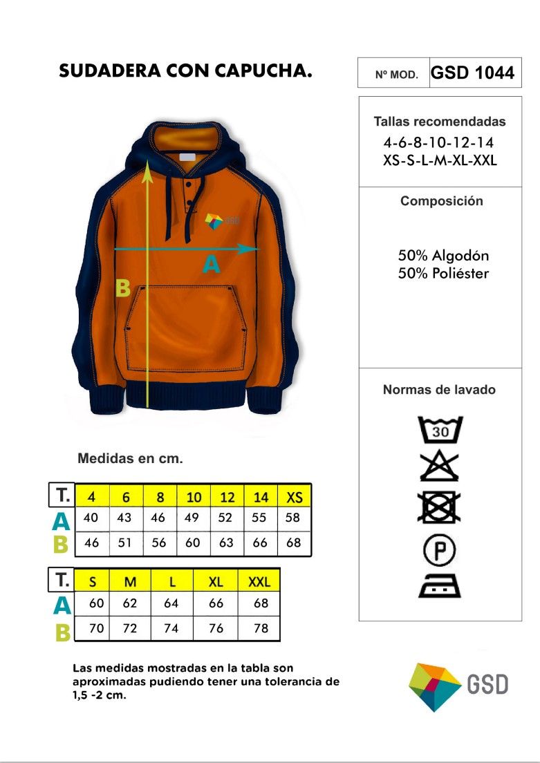 SUDADERA CAPUCHA