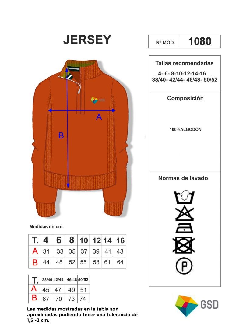 JERSEY (100% algodón, por encargo)