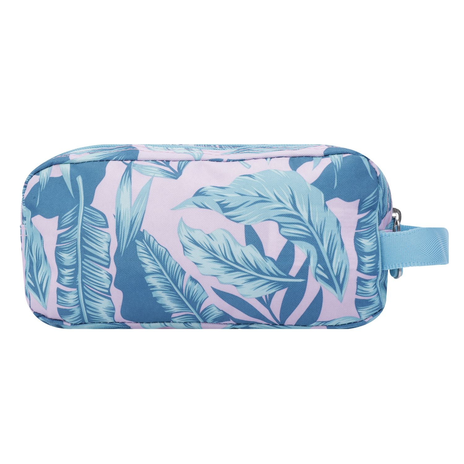 Estuche escolar tres compartimentos plantas tropicales - Agapec