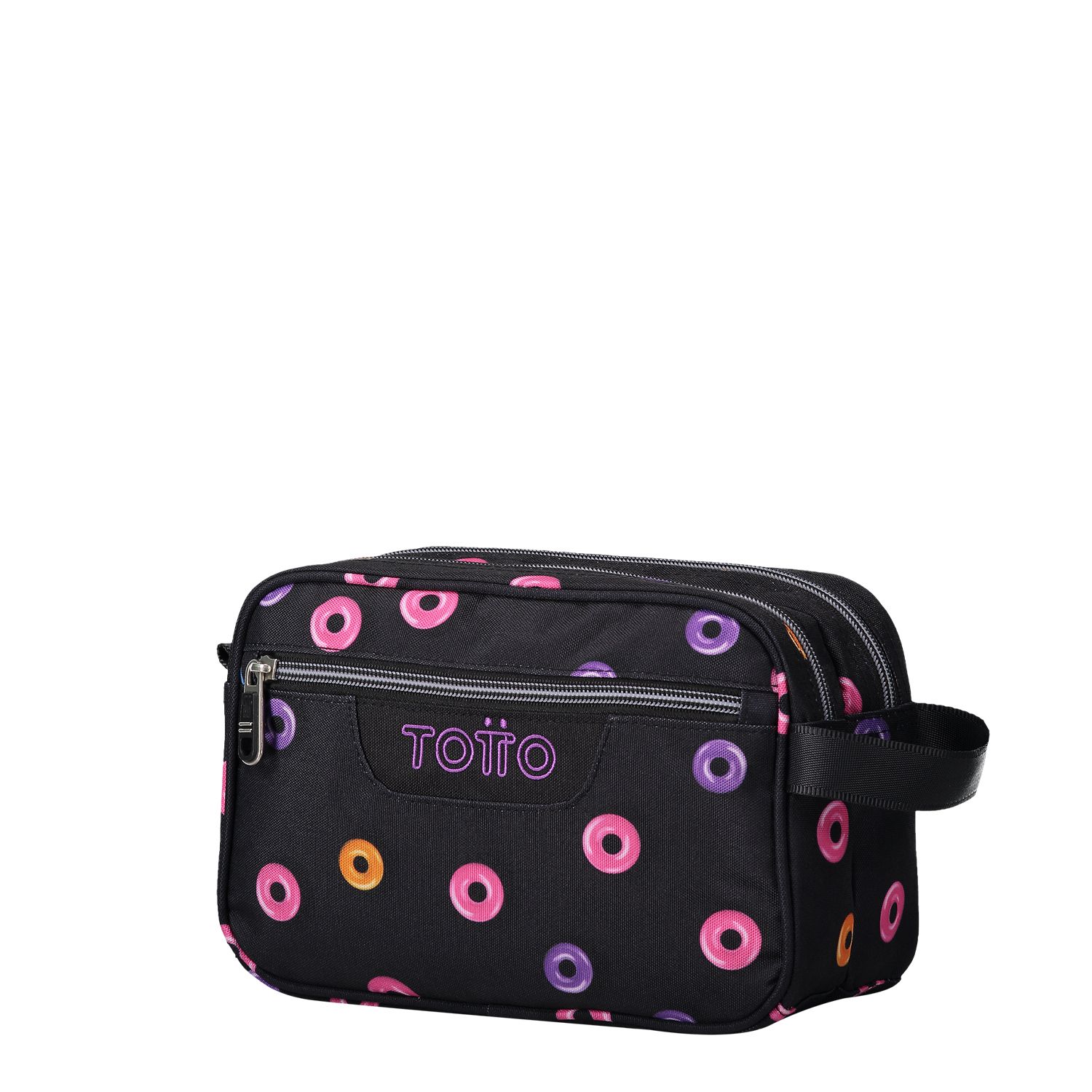 Estuche escolar dos compartimentos donuts - Plastilina