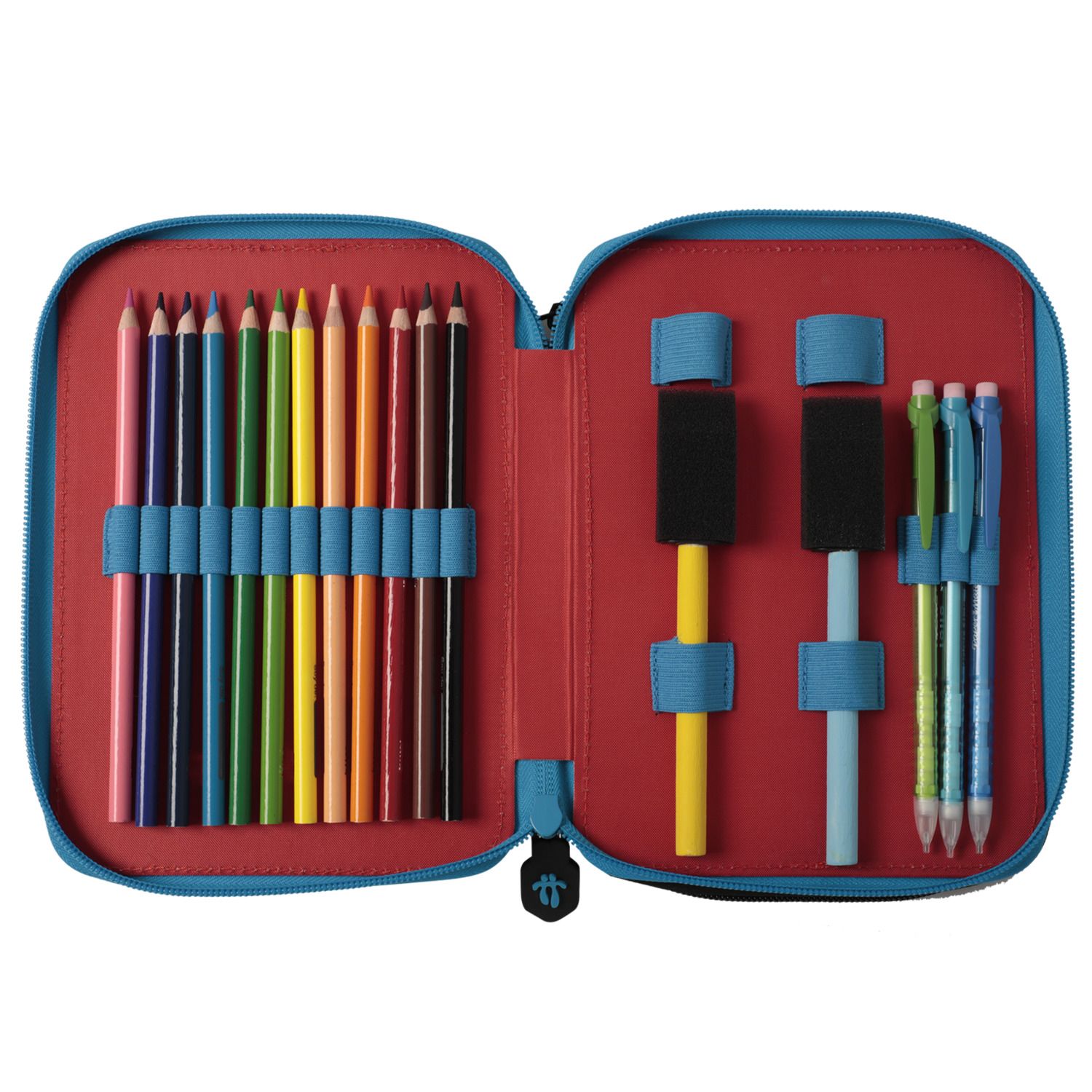 Estuche escolar dos compartimentos - Mirage