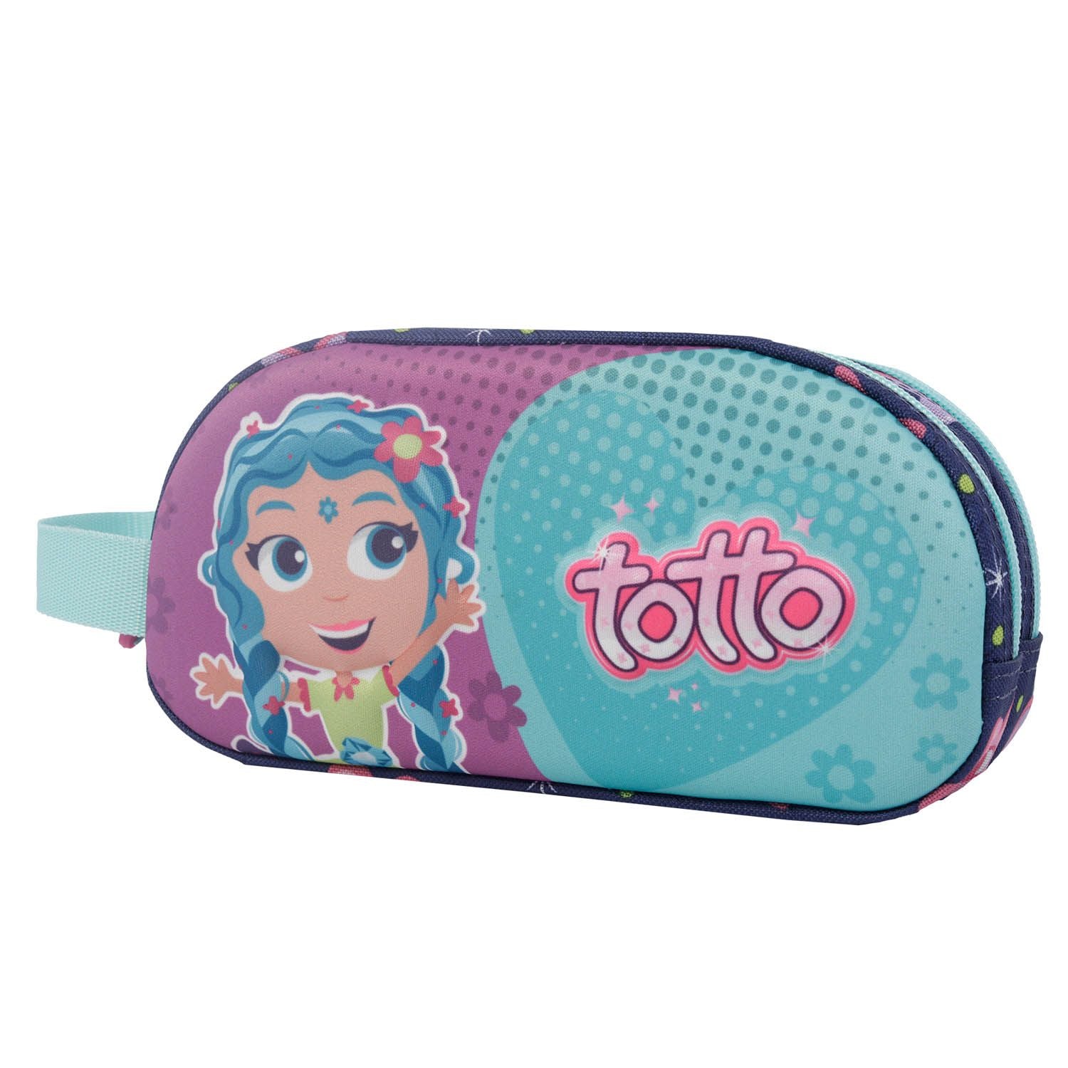 Estuche escolar dos compartimentos - Stargirls
