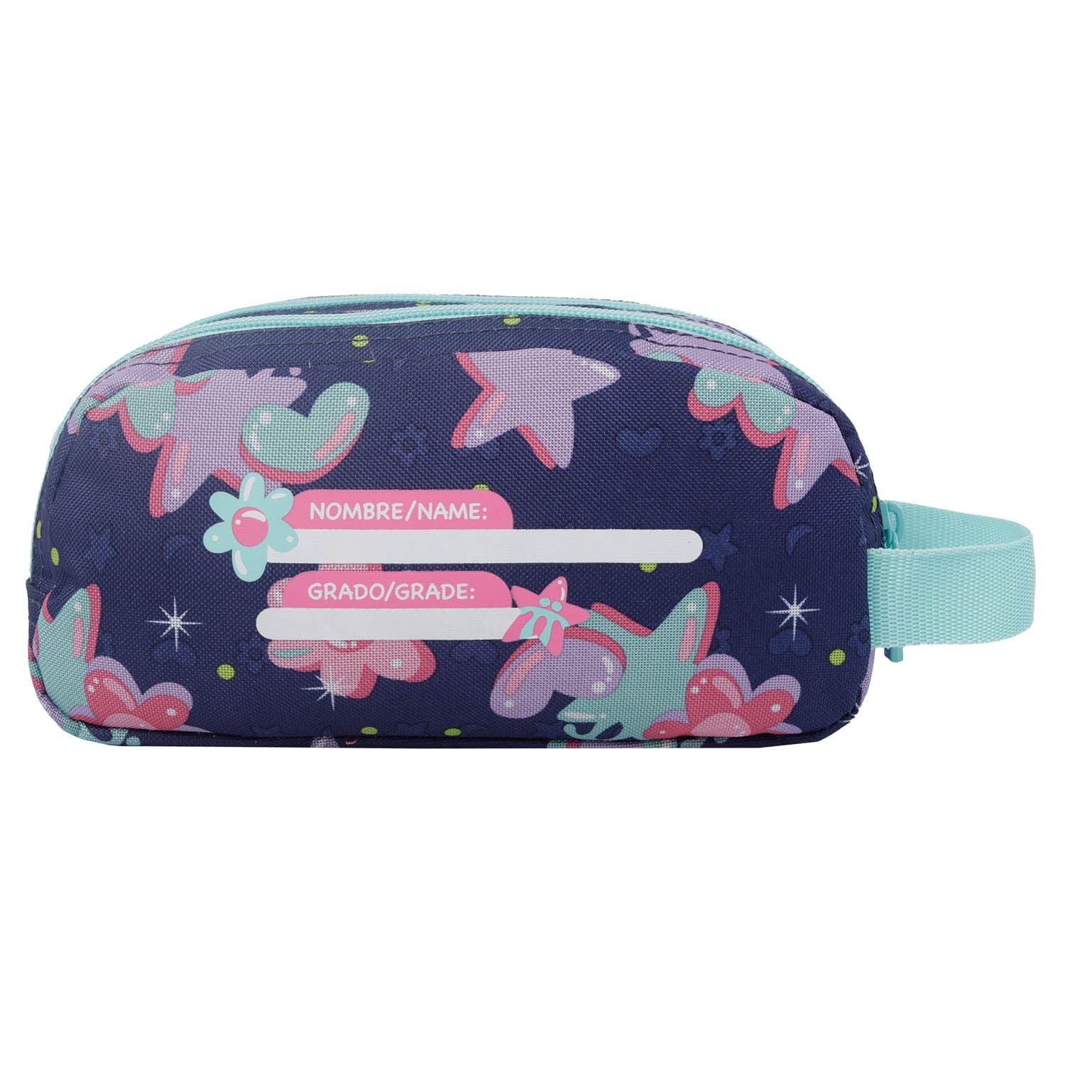 Estuche escolar dos compartimentos - Stargirls