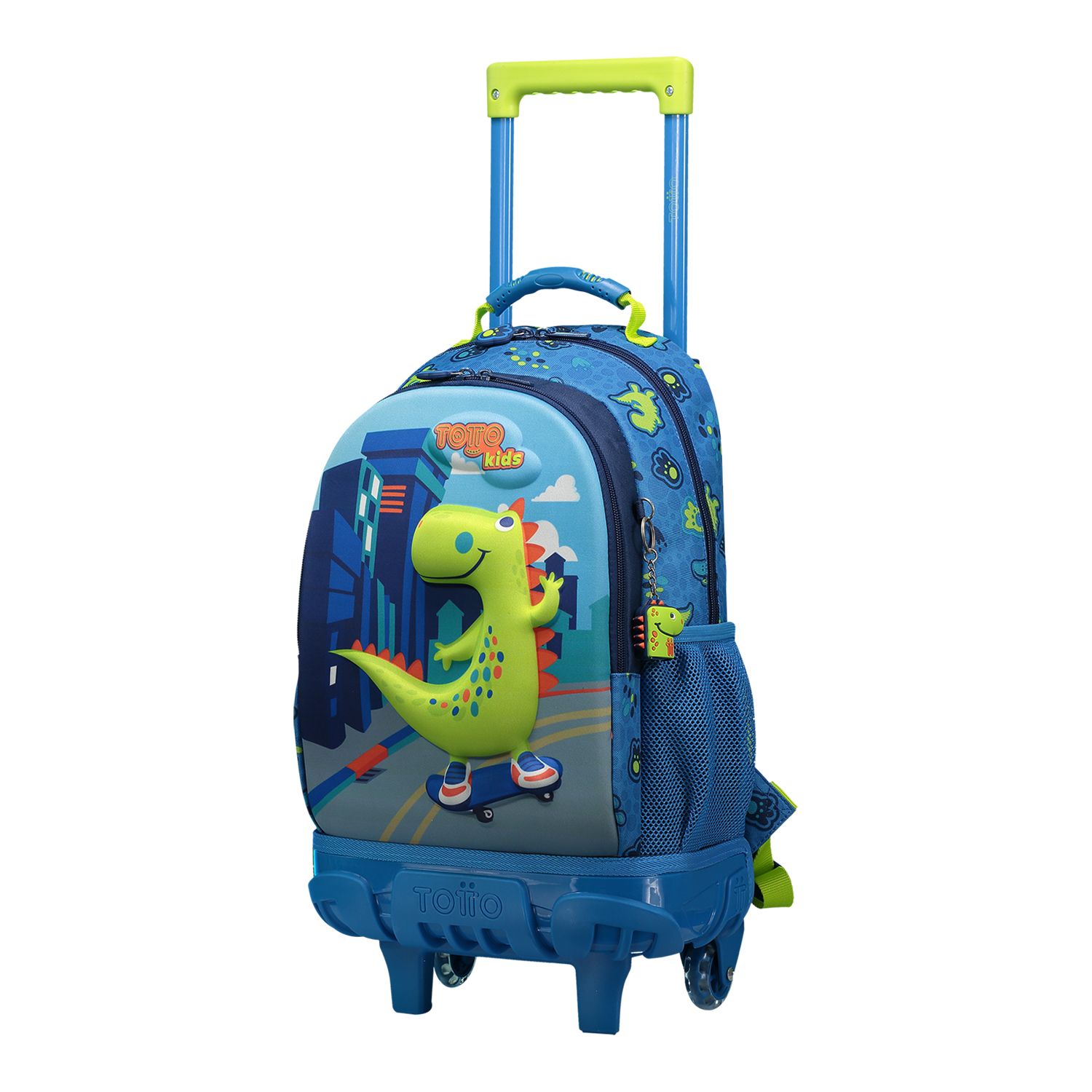 Mochila escolar pequeña con ruedas - Little Dino