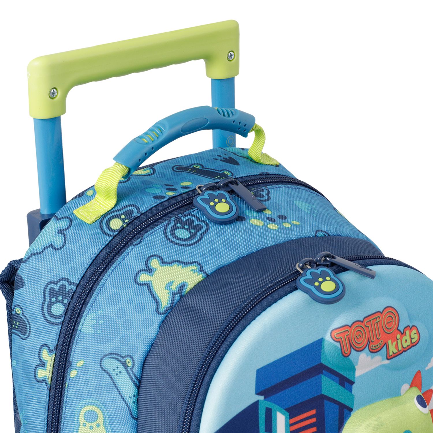 Mochila escolar pequeña con ruedas - Little Dino