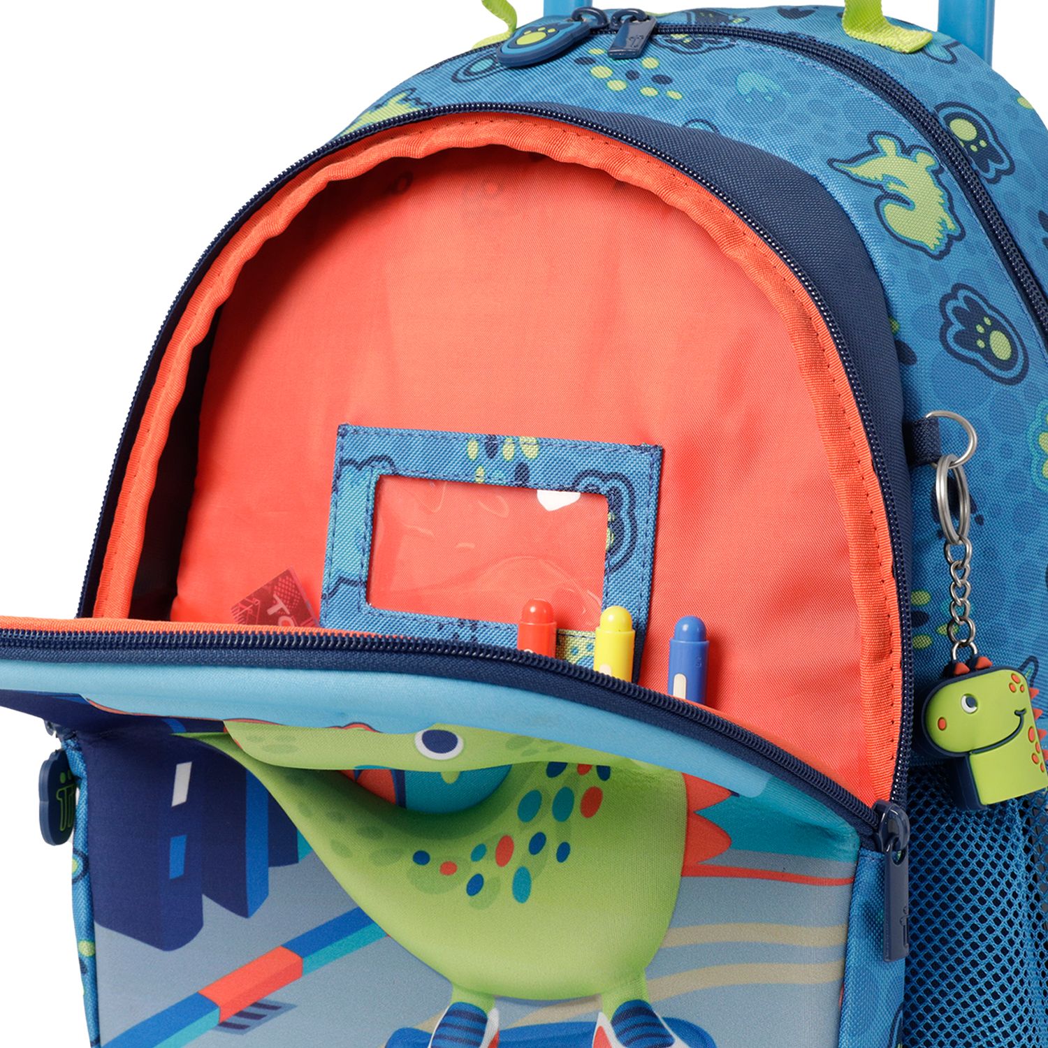 Mochila escolar pequeña con ruedas - Little Dino