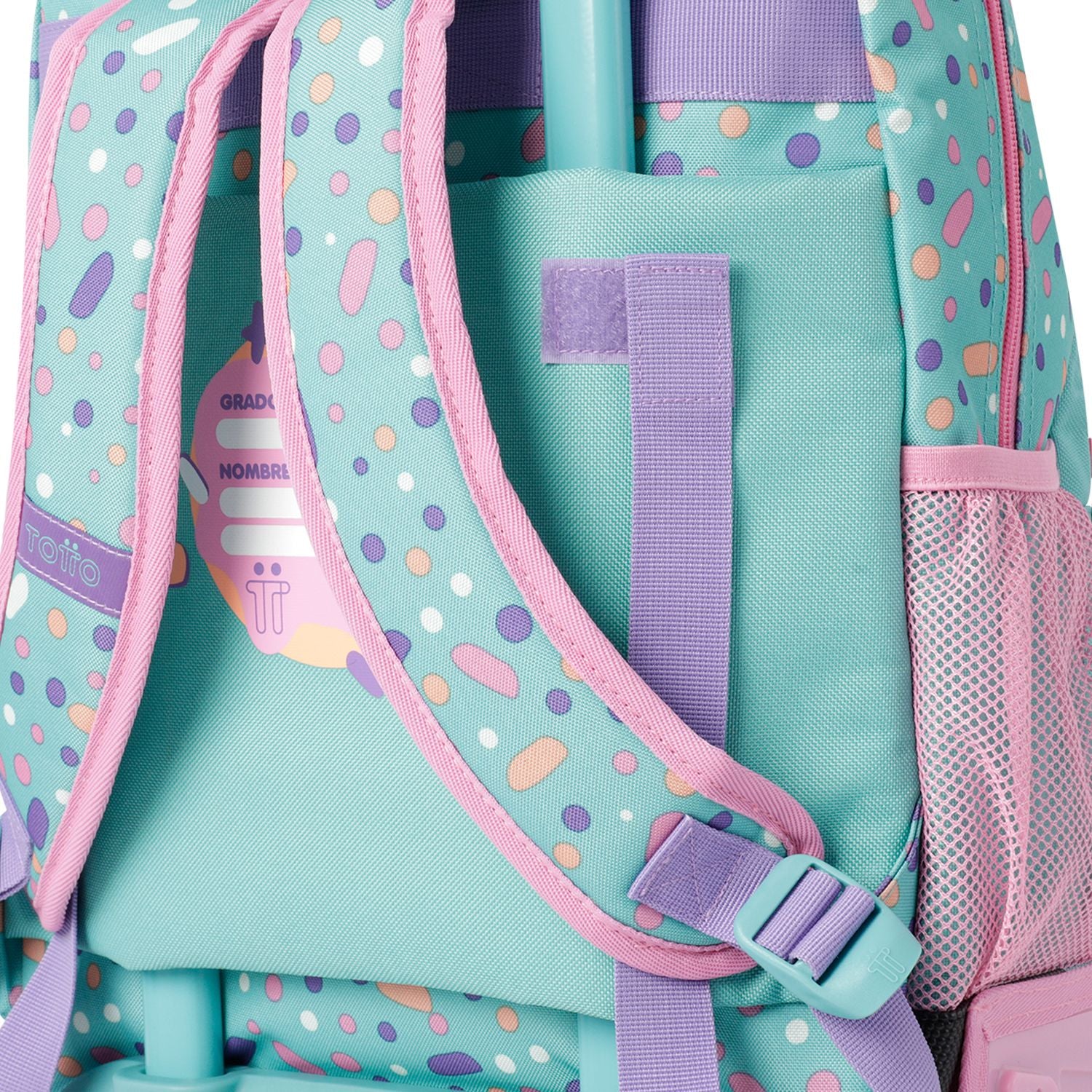 Mochila escolar mediana con ruedas - Sugar Sugar