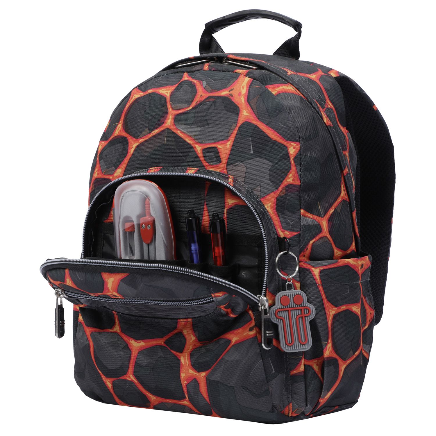 Mochila escolar estampado rocas - Tempera