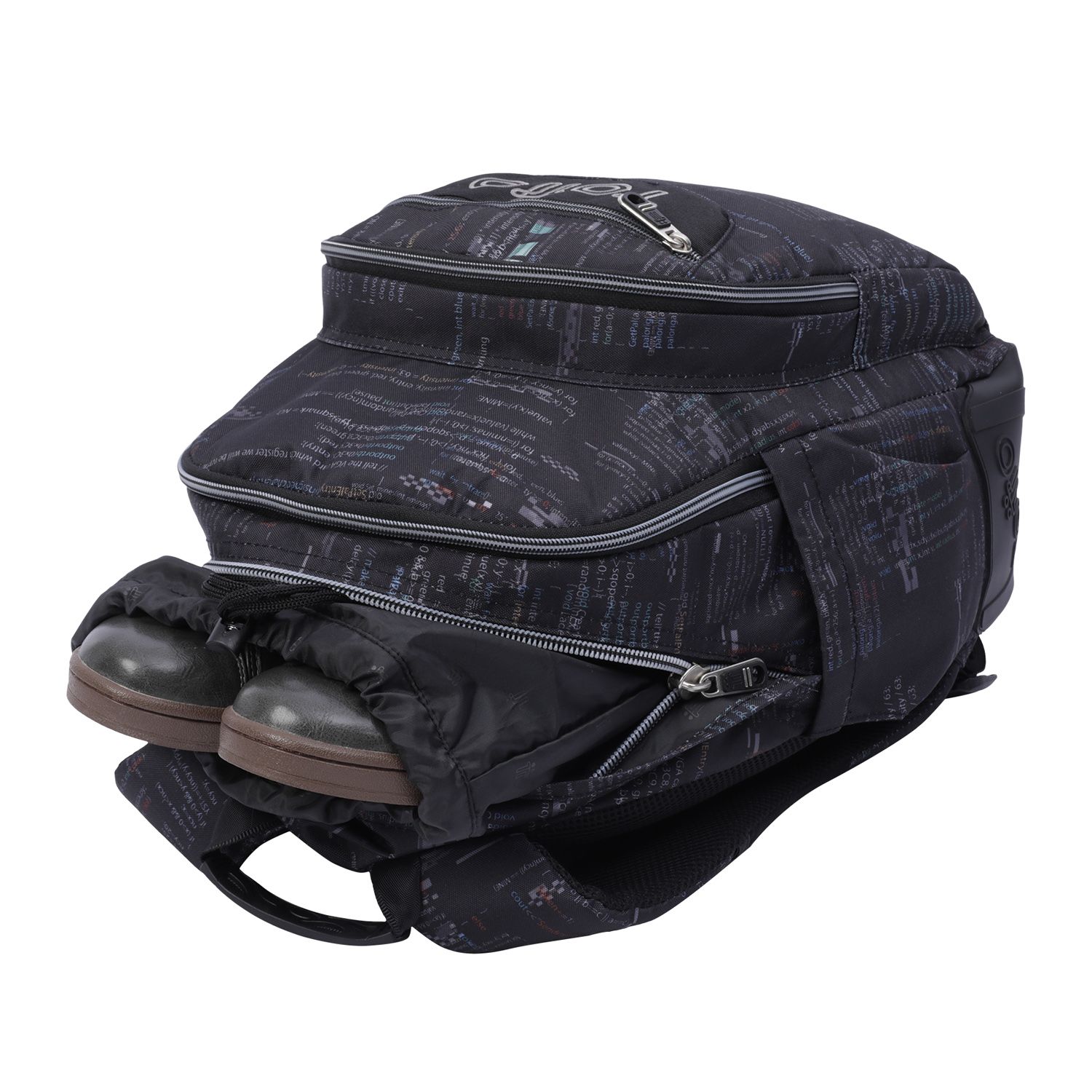 Mochila escolar letras internet - Crayoles