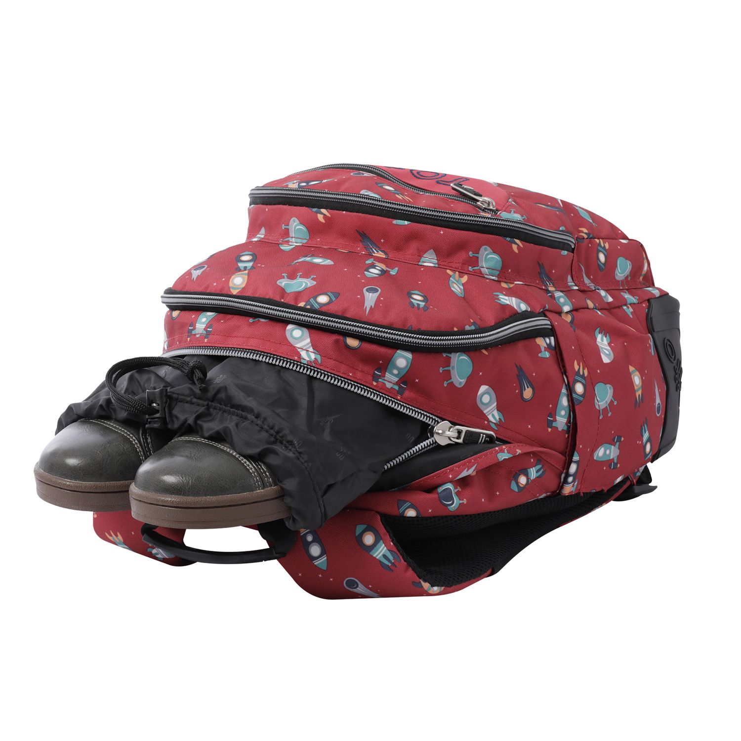 Mochila escolar estampado cohetes - Crayoles