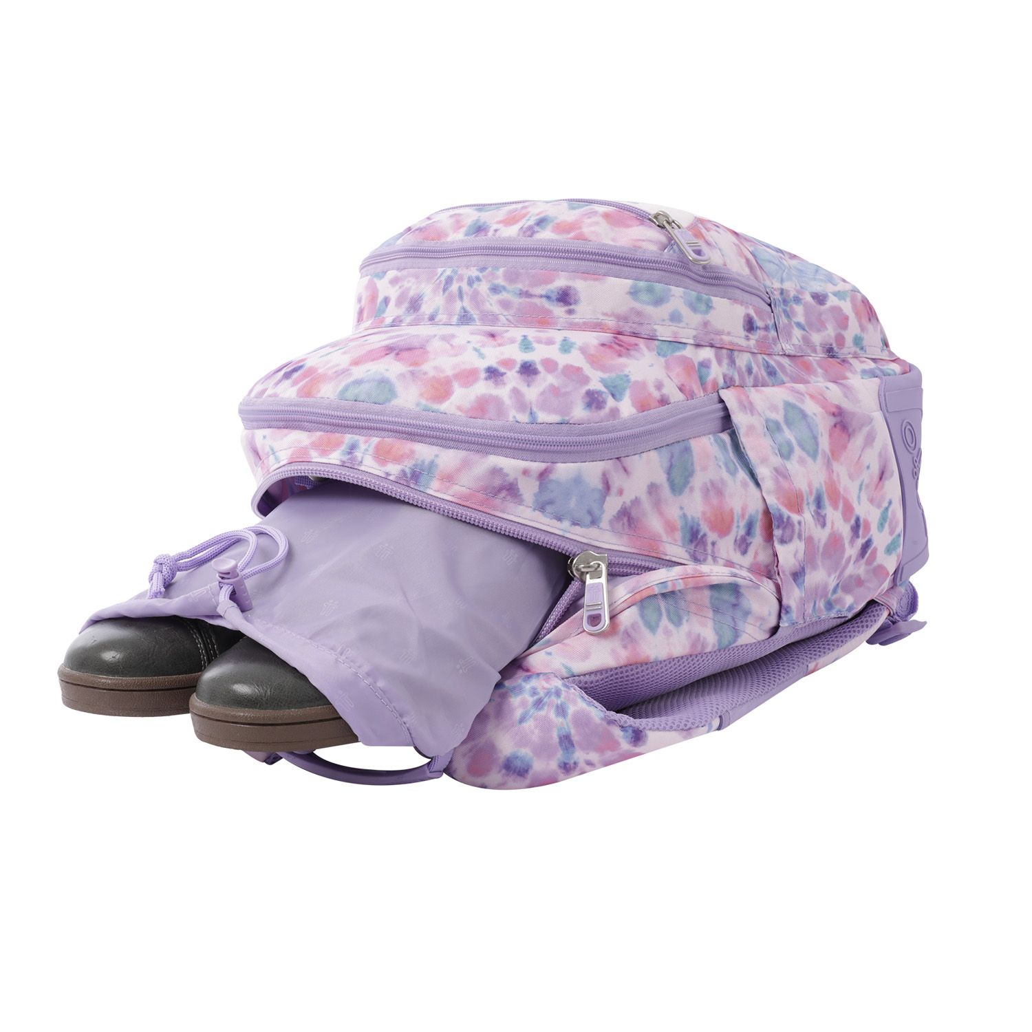 Mochila escolar rosa tye dye - Crayoles
