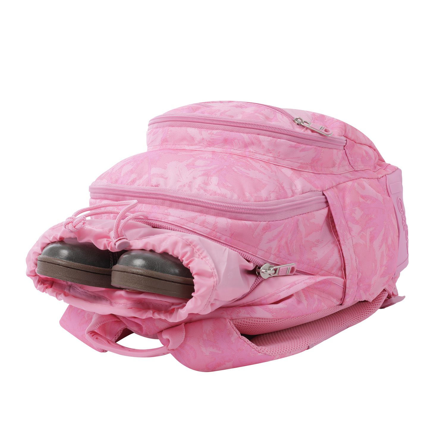 Mochila escolar palmeras rosas - Crayoles