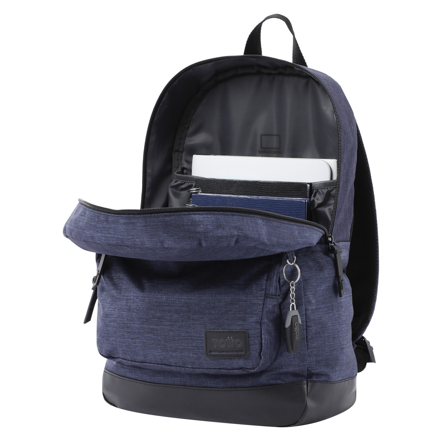 Mochila urbana estampado azul - Tocax