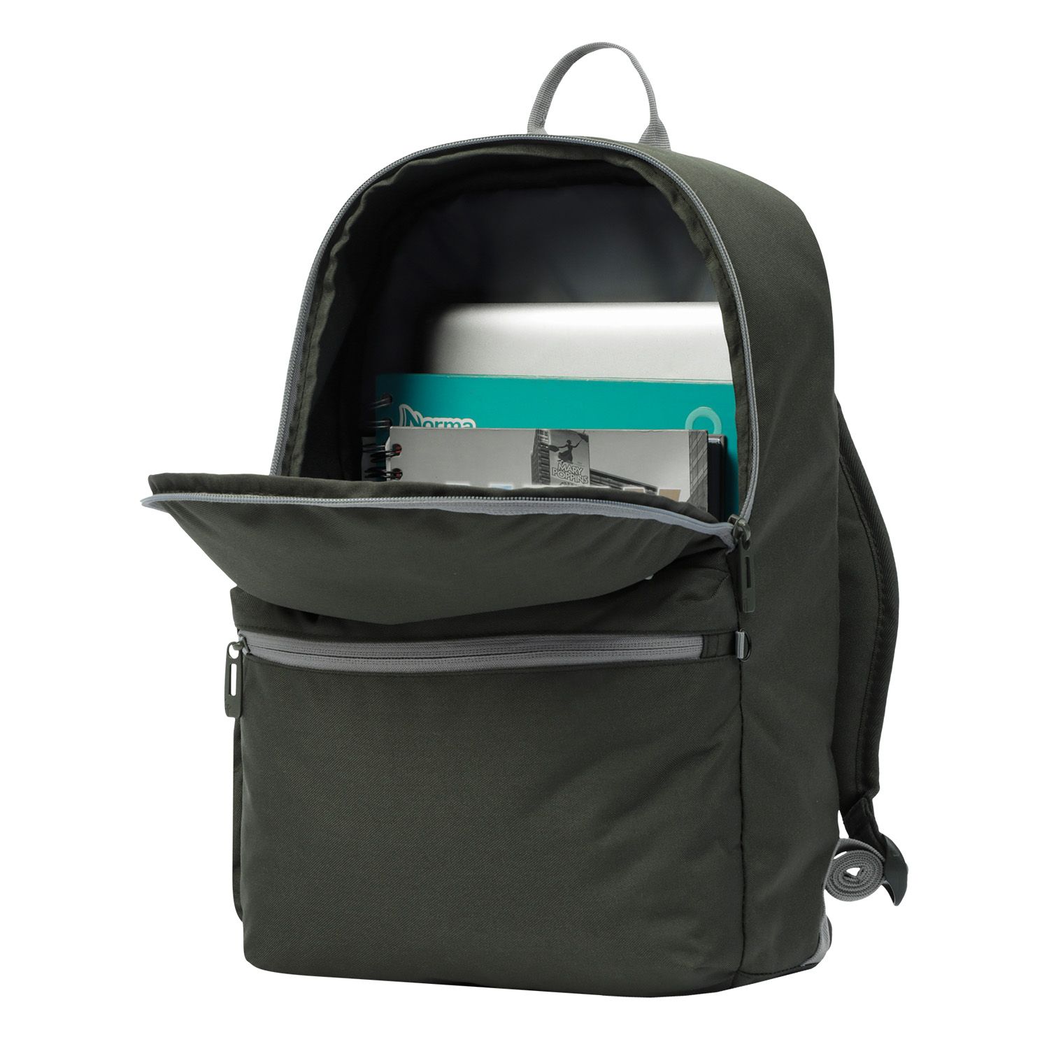 Mochila urbana color verde - Dragonar