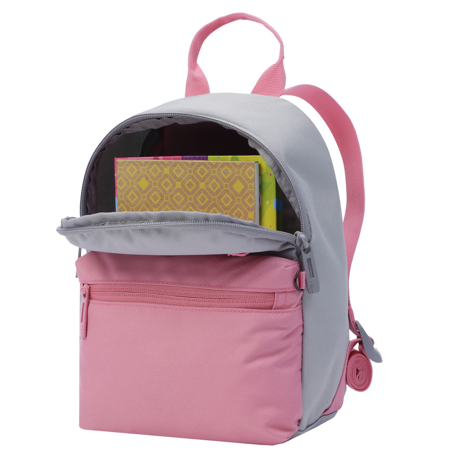 Mochila color gris y rosa - Dragonary