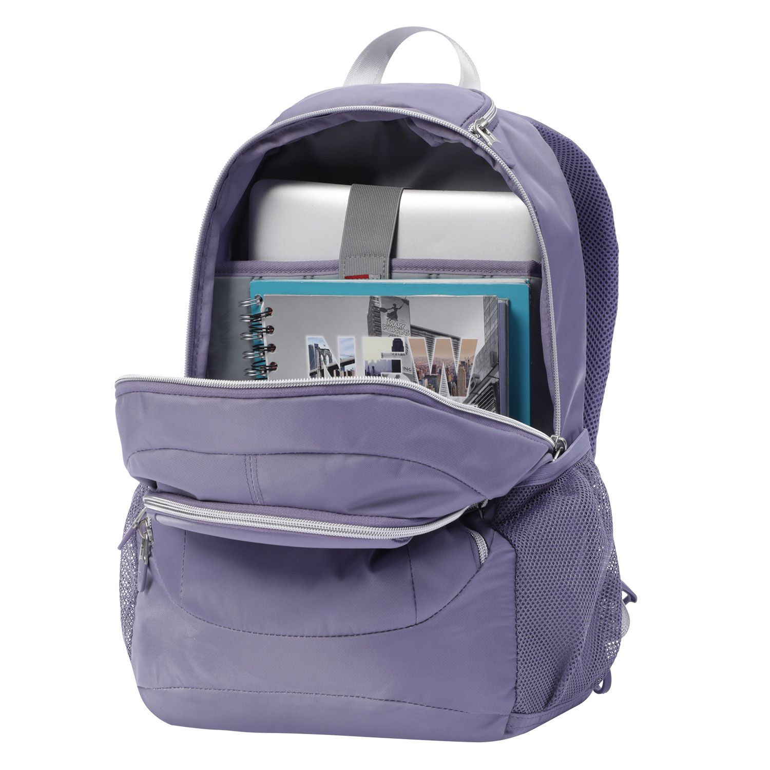 Mochila para ESO y bachillerato color morado - Goctal