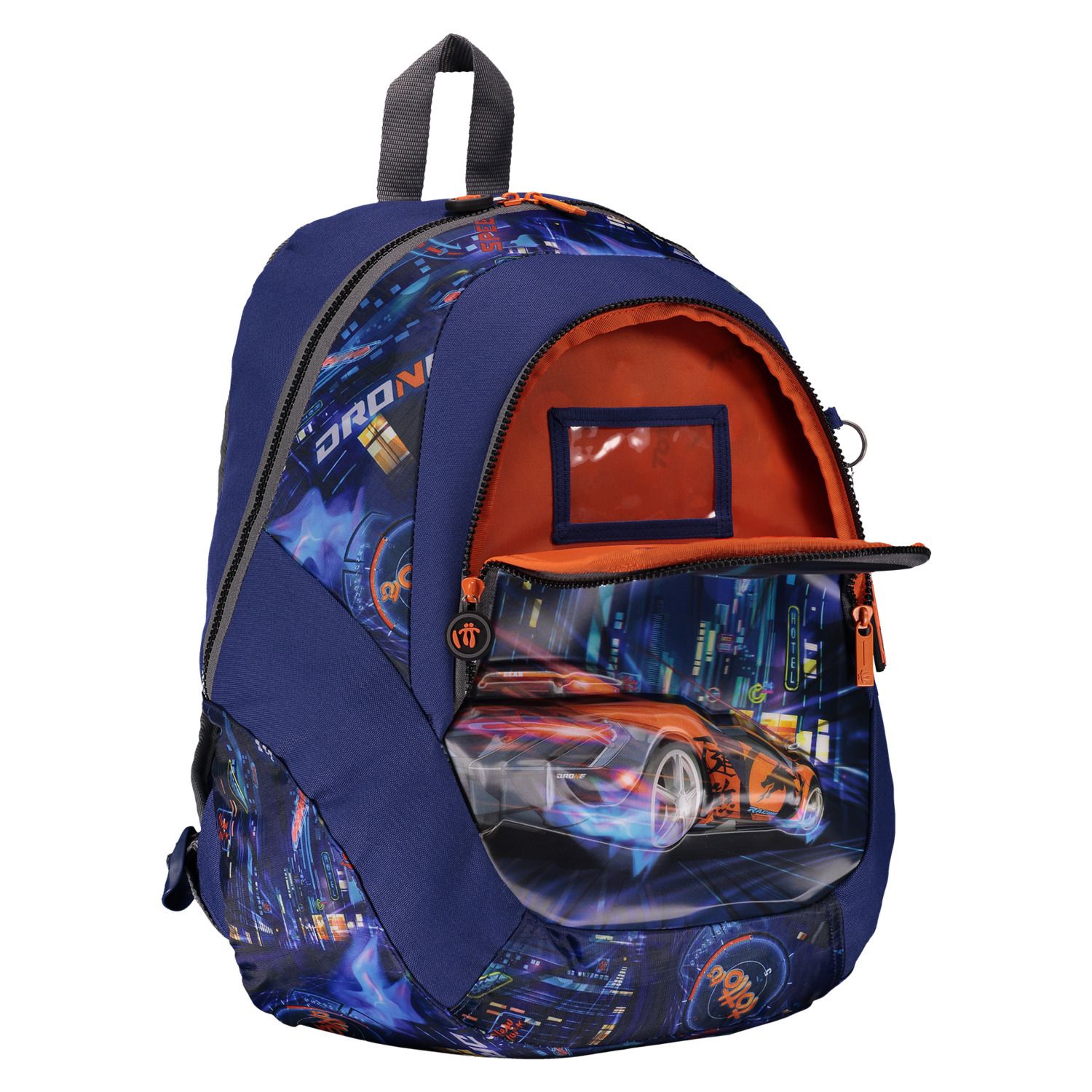 Mochila escolar grande - Tuning Car