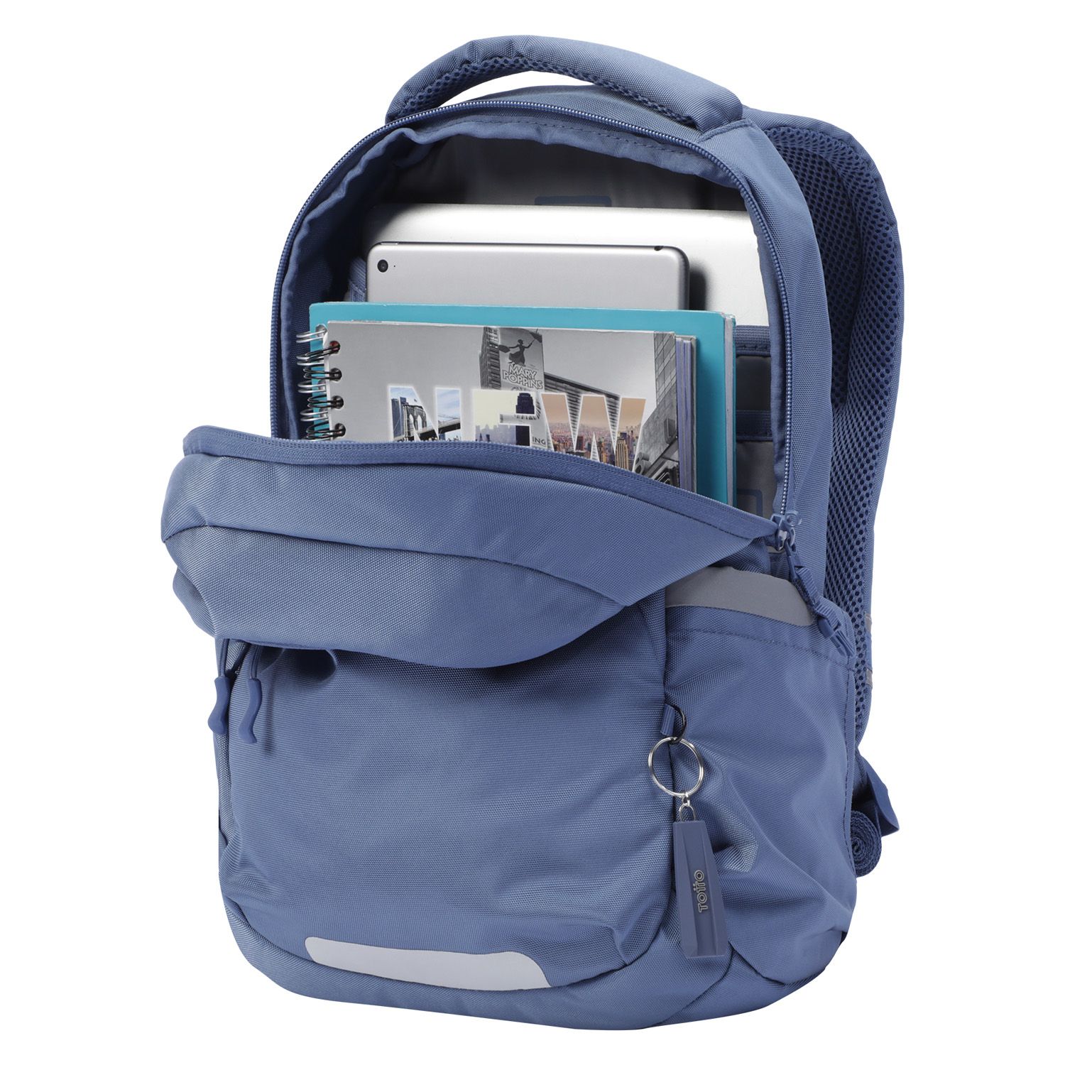 Mochila Eco-Friendly color azul - Misisipi