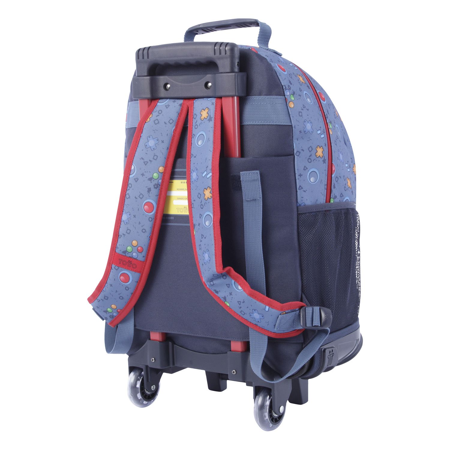 Mochila escolar grande 3 ruedas - Atlas