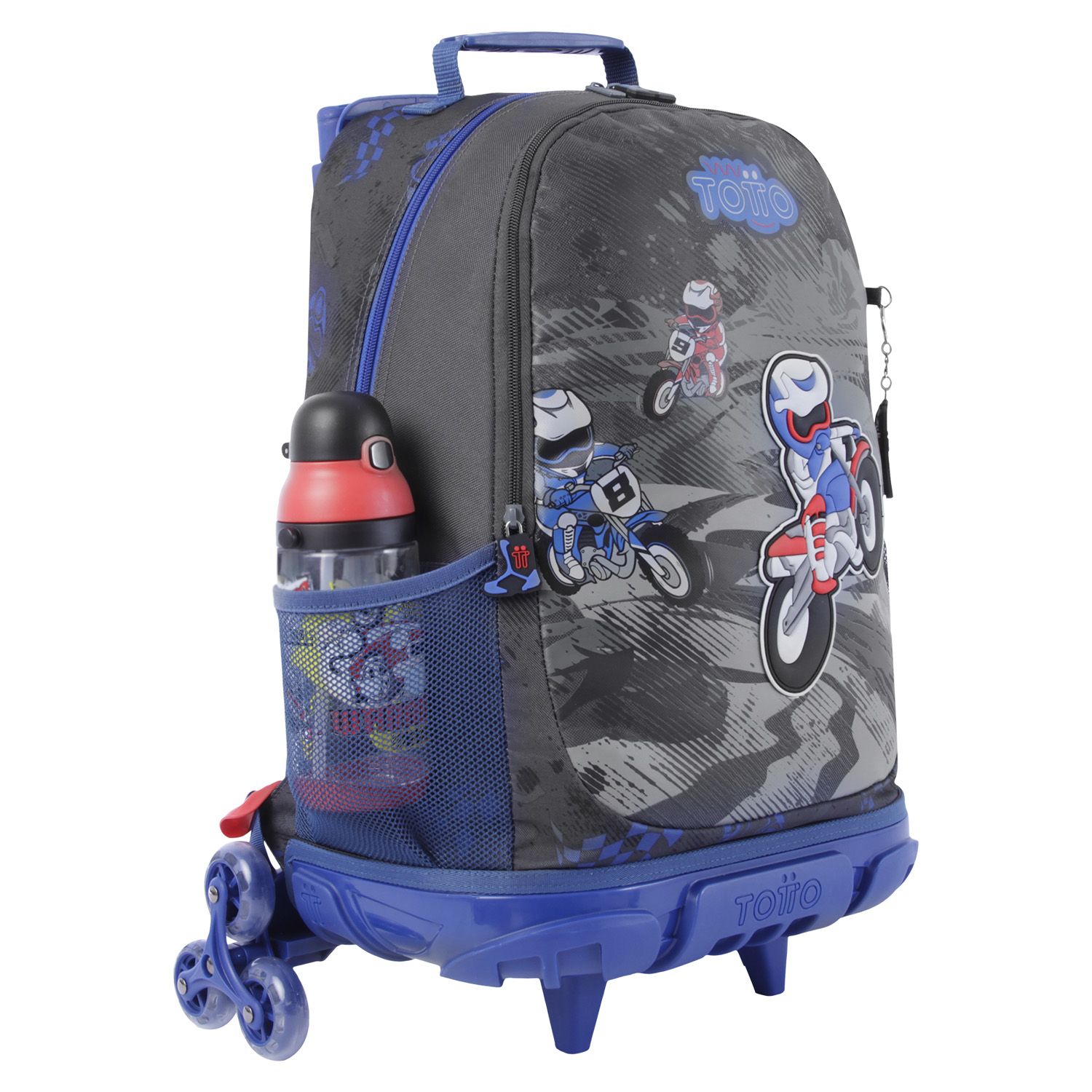 Mochila escolar grande 3 ruedas - Kross