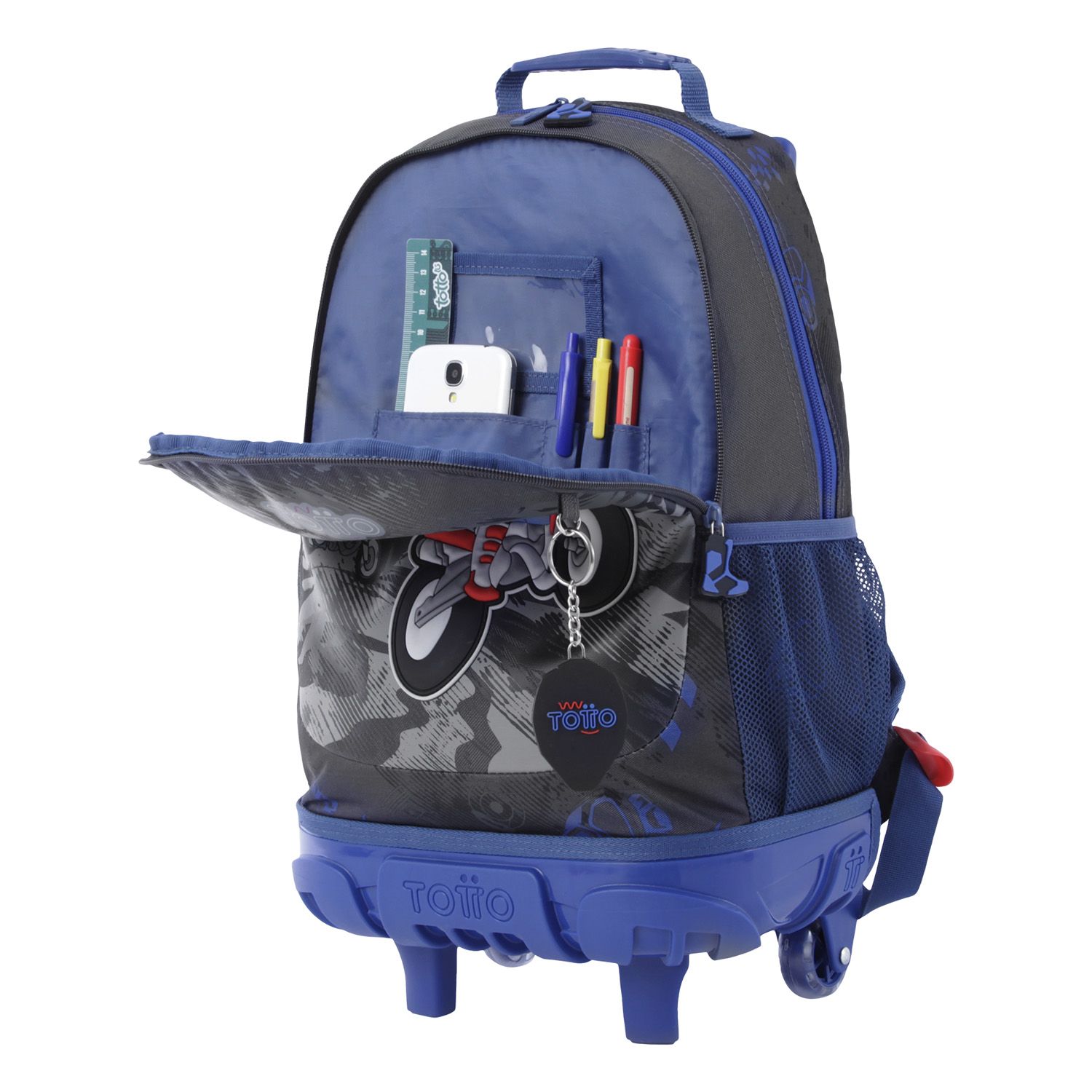 Mochila escolar mediana ruedas - Kross