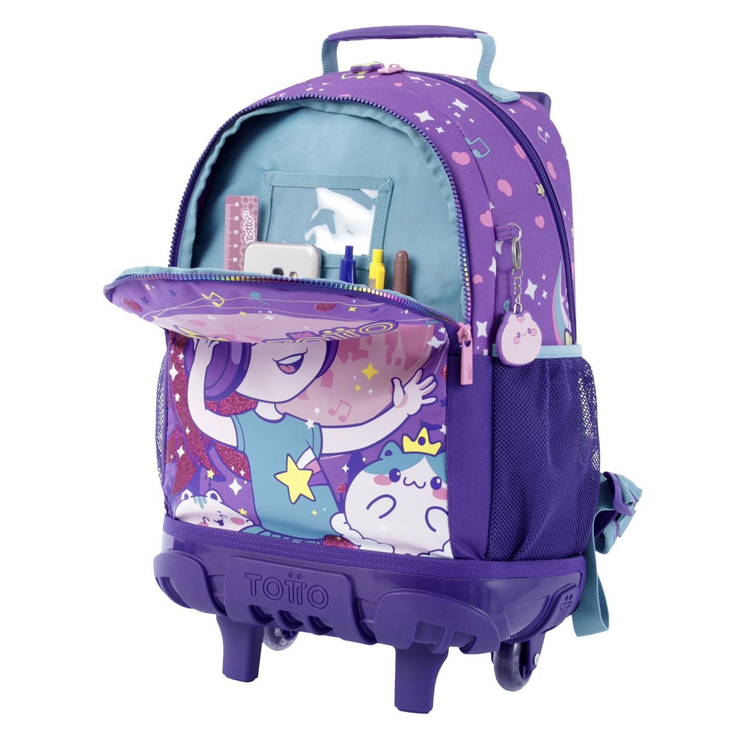 Mochila escolar mediana ruedas - Lena