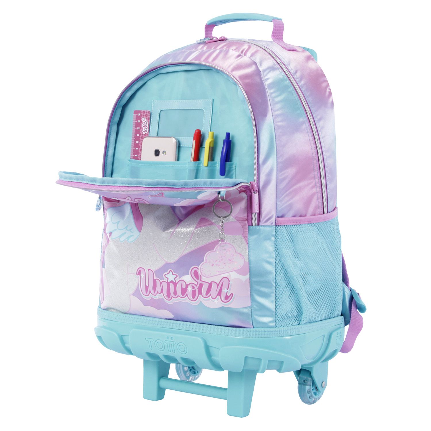 Mochila escolar grande ruedas - Molky