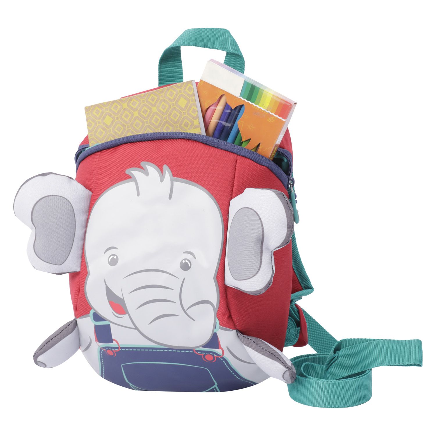 Mochila infantil estampado elefante - Cornejo