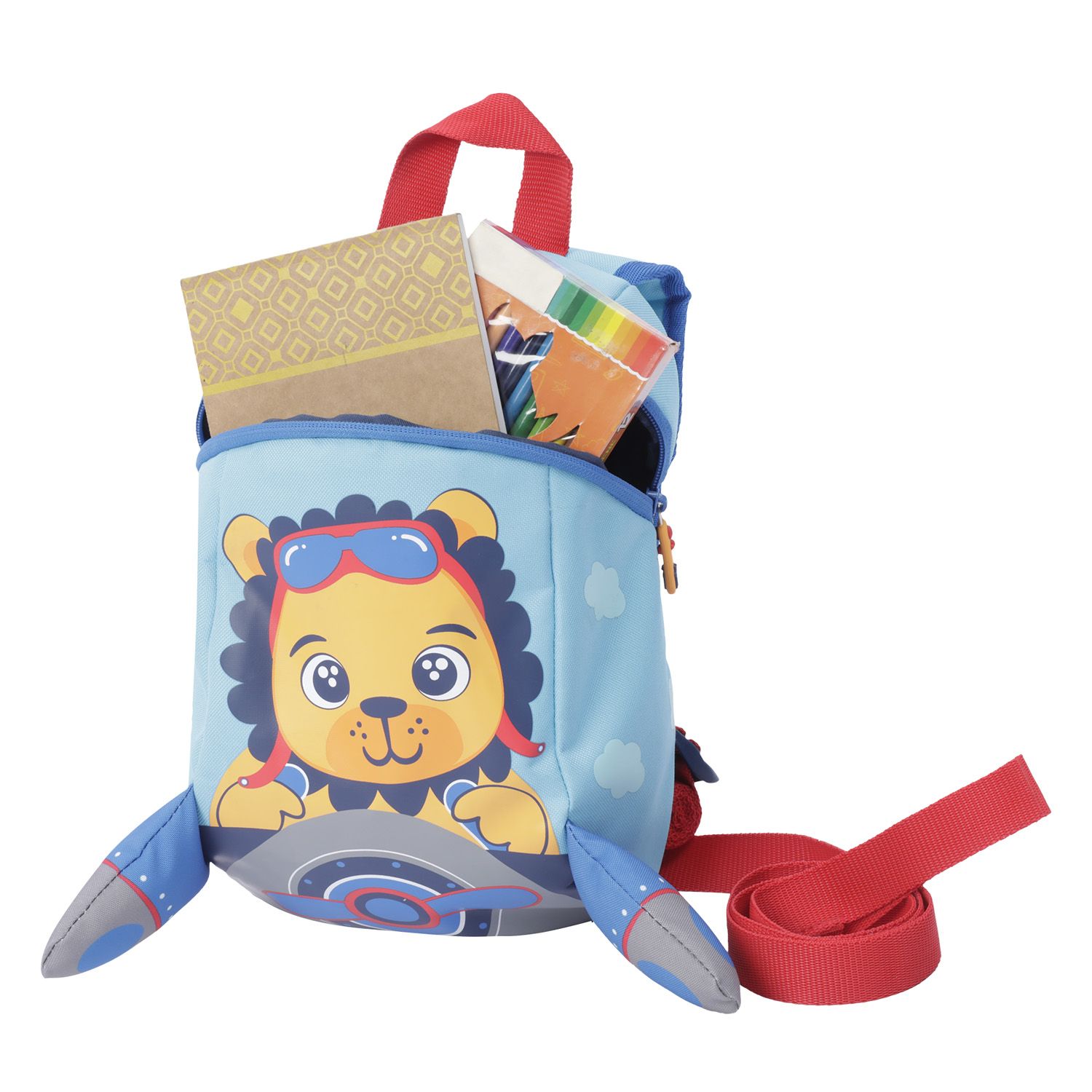 Mochila infantil estampado león - Cornejo