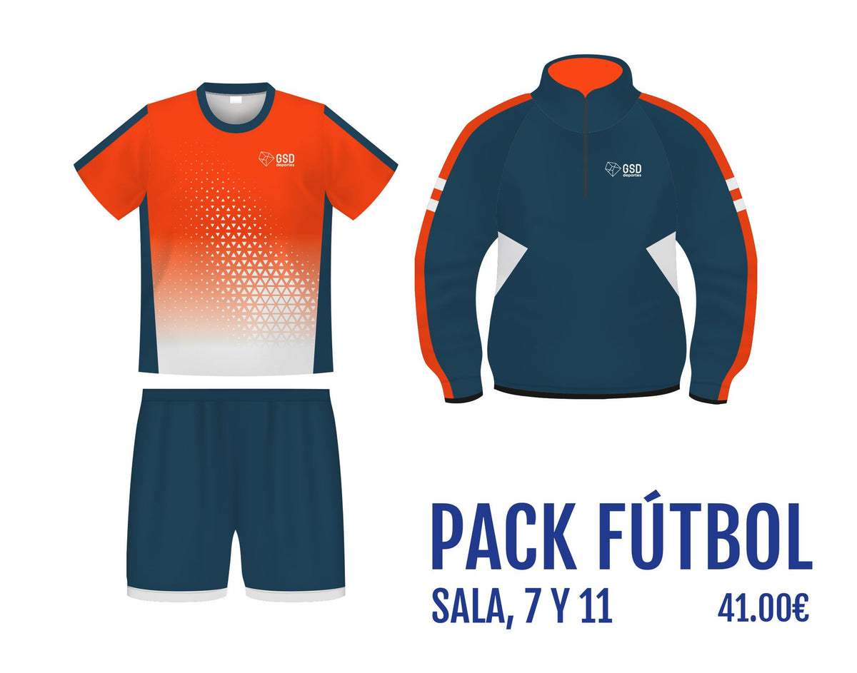 PACK FÚTBOL SALA,7 Y 11 (por encargo)