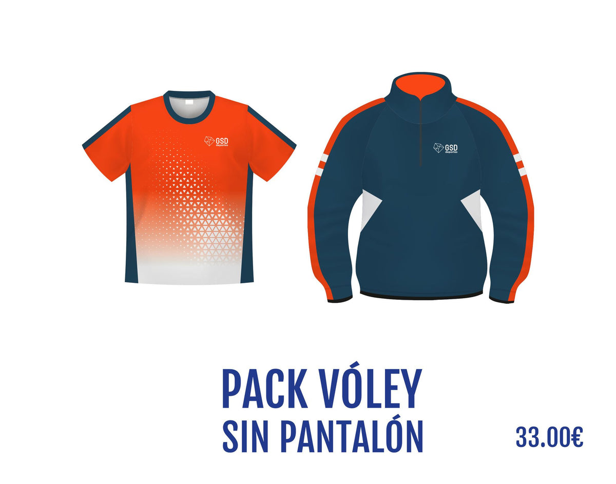 PACK VÓLEY SIN PANTALÓN (por encargo)