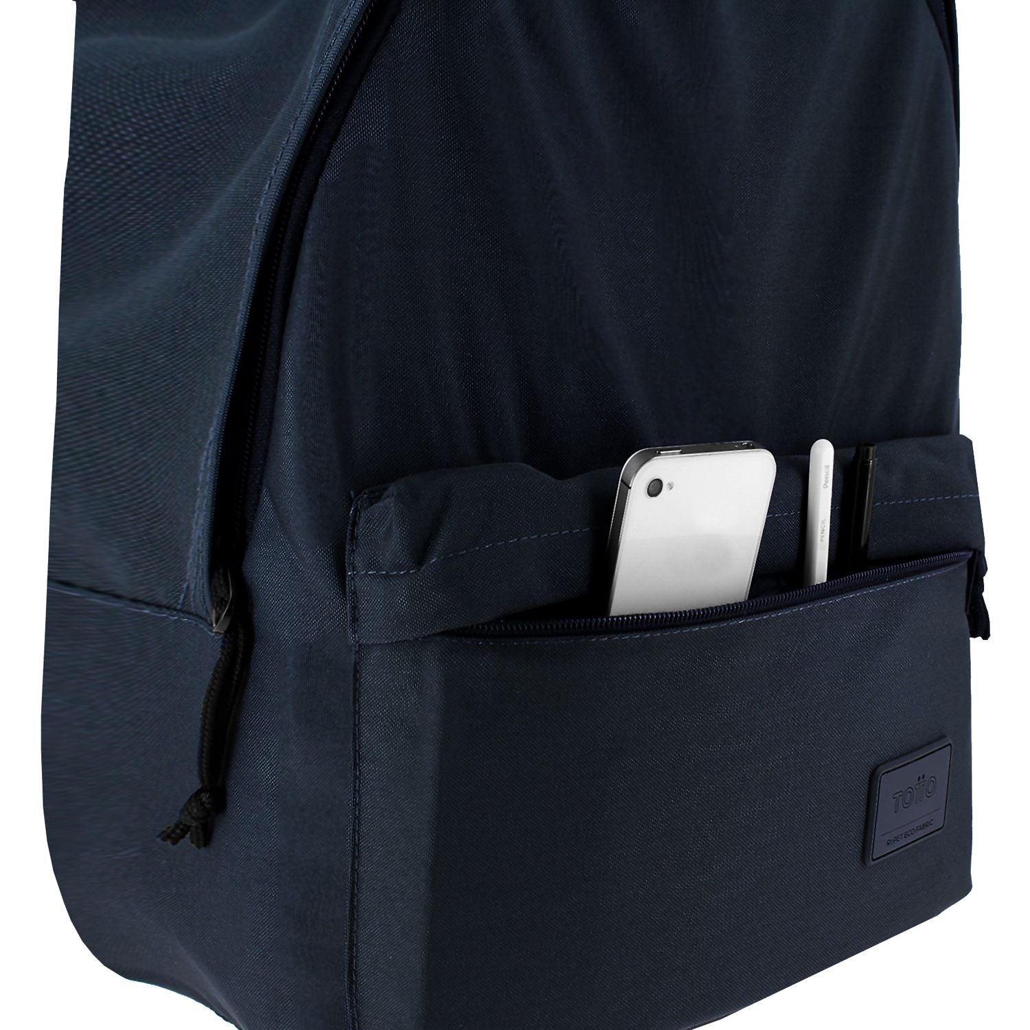 Pack mochila + estuche color azul oscuro - Kalex